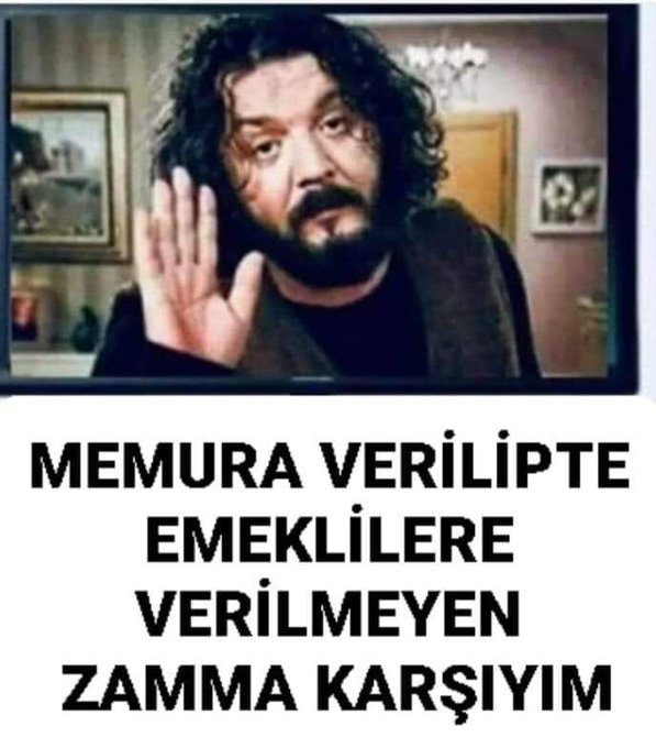 Yani....
İşin doğrusu da bu...‼️
Tüm emekliler ve Adaleti savunanlar ve Adaletli,mantıklı olan herkes karşı....‼️
Kendisine bulunan bu bütçe,....
Niçin Emekliye bulunmuyor....⁉️🤔😡
Yetmediiii..‼️‼️‼️Emekli yaşamasın ölsün istiyorlar.. 
#EmekliyiYokSaydınız