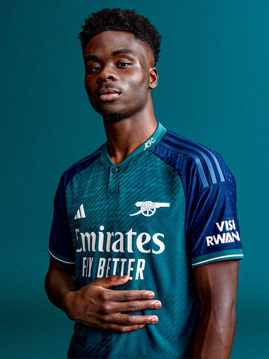 now_arsenaI's tweet photo. The Arsenal third kit for the 2023/24 season is here and it’s FIRE…😍🔥 #afc https://t.co/ekexQh6W7L