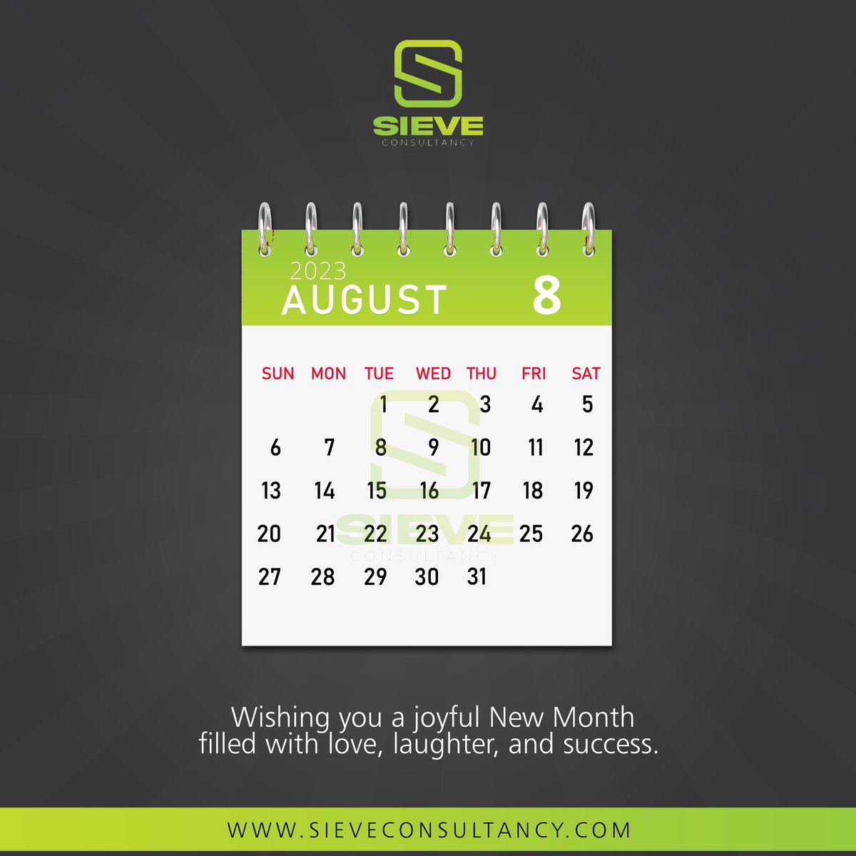 Wishing you a Happy new Month!