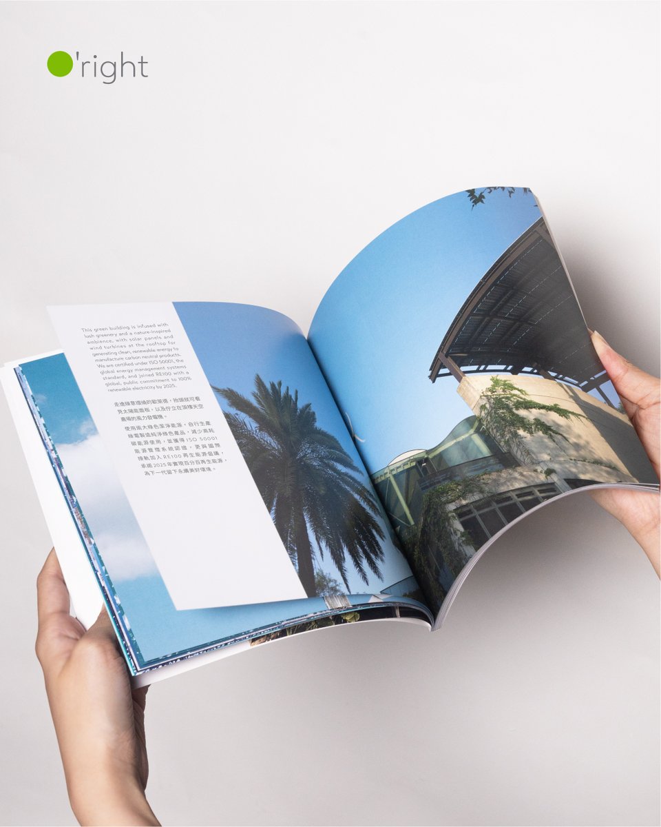OrightOfficial's tweet photo. Presenting the brand new O'right Brand Catalog, a testament to 20 years of relentless effort.

－Your beauty, the zero carbon way
#Oright
#TogetherGreener https://t.co/sNZnrMSgVR