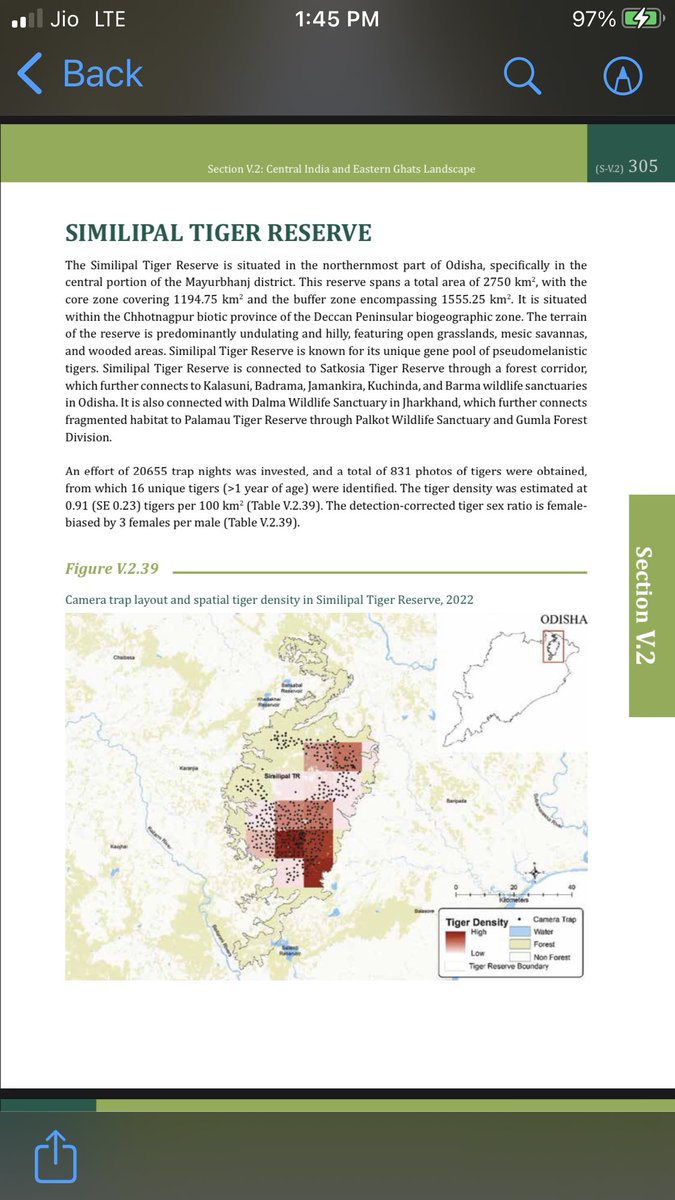 jd_pati's tweet image. Tiger Estimation #AITE-2022 #NTCA #WII #Similipal