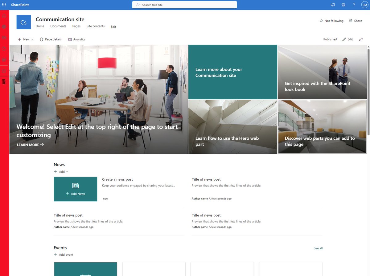 ReeDeveloper's tweet photo. Using a SPFX Application customizer, I was able to append an icon to the side App bar. Really struggled to find any resource on how to do this. So sharing this in case it can help someone else 😊 https://t.co/ZBqMv7gIUn
#WomenWhoCode #SPFX #SharePoint #mumsthatcode https://t.co/YWxMn3rLSk