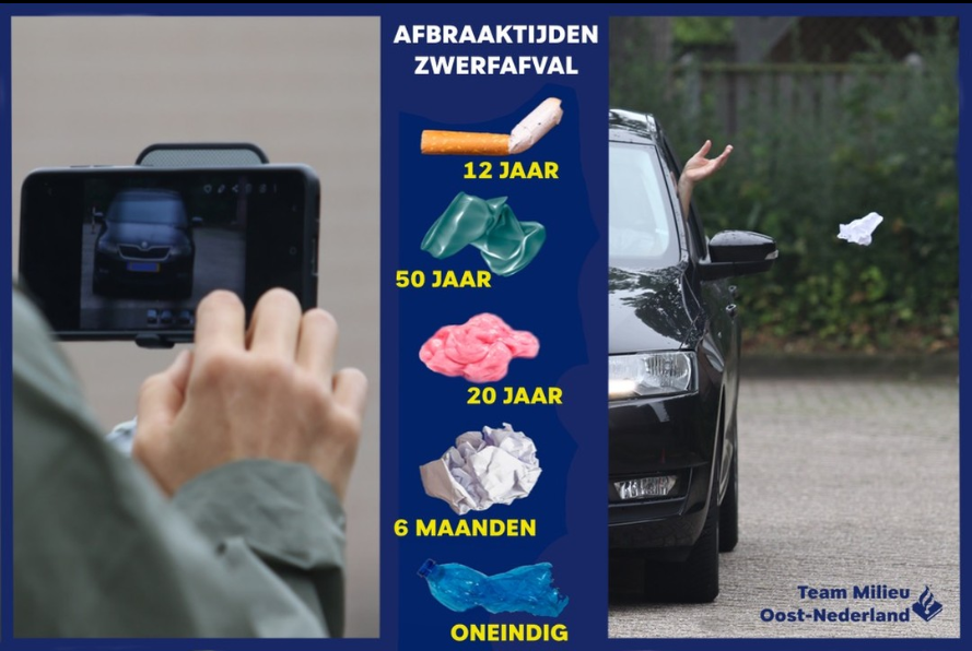 POL_Milieu_ON's tweet photo. Zwerfafval is milieucriminaliteit! 
Team Milieu Oost-NL onderzoekt of inzet van #LitterCam (software die camerabeelden kan analyseren) kan helpen bij het in beeld brengen van  overtreders.
Afgelopen vrijdag zijn proefopnames door Team Milieu gemaakt. Wordt vervolgd! https://t.co/1kRCmjbOwO