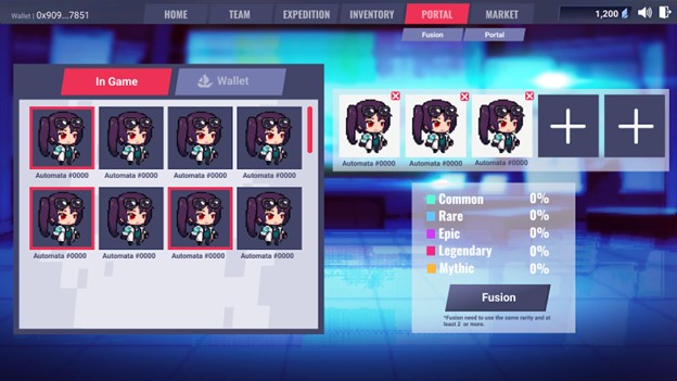 ⚠️ Warning! ⚠️ Proceed with caution as your Automata may be consumed in the process. Double-check before fusing!

#CodeSekai #TuesdaySneakPeek