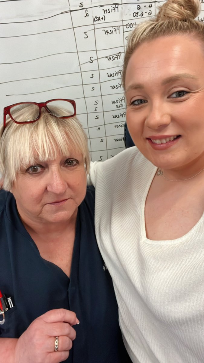 My mum retired after 49 years in the NHS as a nurse &amp; midwife yesterday! Serving in the Falklands war &amp; Afghan and Iraq wars. What a women, what a service you have done 👏🏼 I’m so glad I got to be on your last shift! P.S Portsmouth hospital doesn’t recognise years of service?! 😤