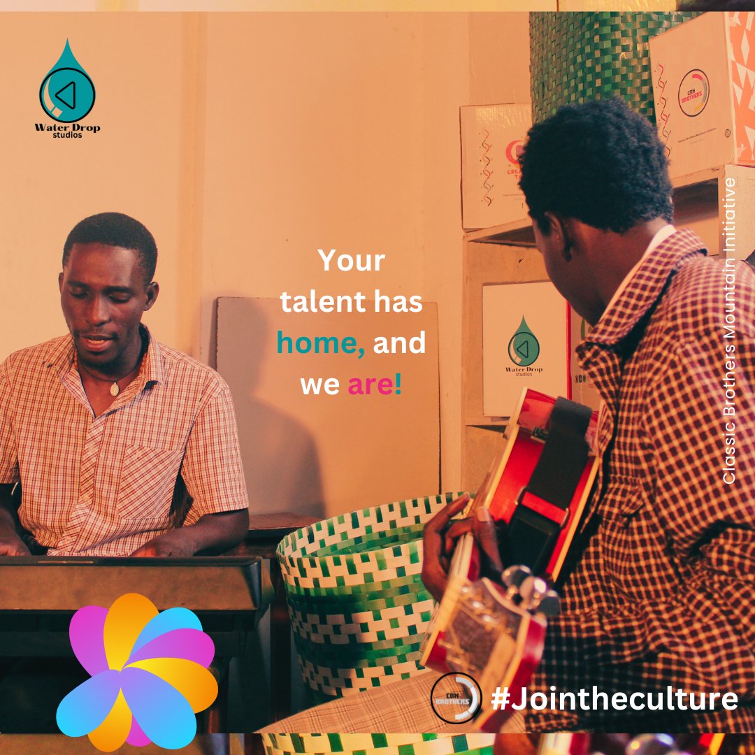 CBMGroup_'s tweet photo. we are run by strings #Waterdropstudios now the space is open for your talent
we create make produce & support
@cbmbrothershub @unmf @undpuganda
Creatives/music/soundmakers #jointheculture https://t.co/cHsqFyrgAT