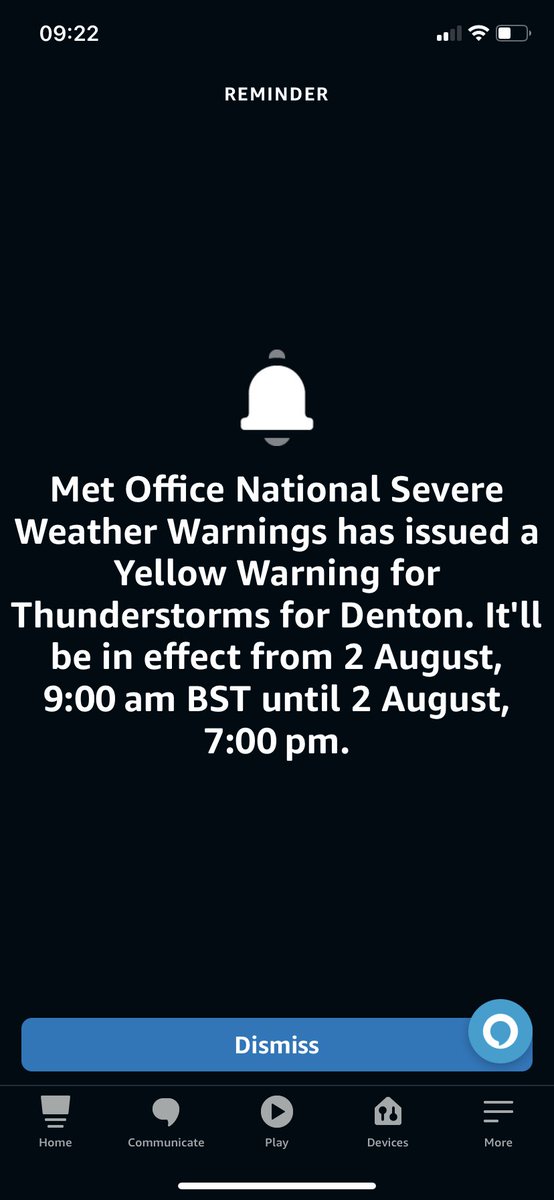 What a stunning Alexa alert! 👀