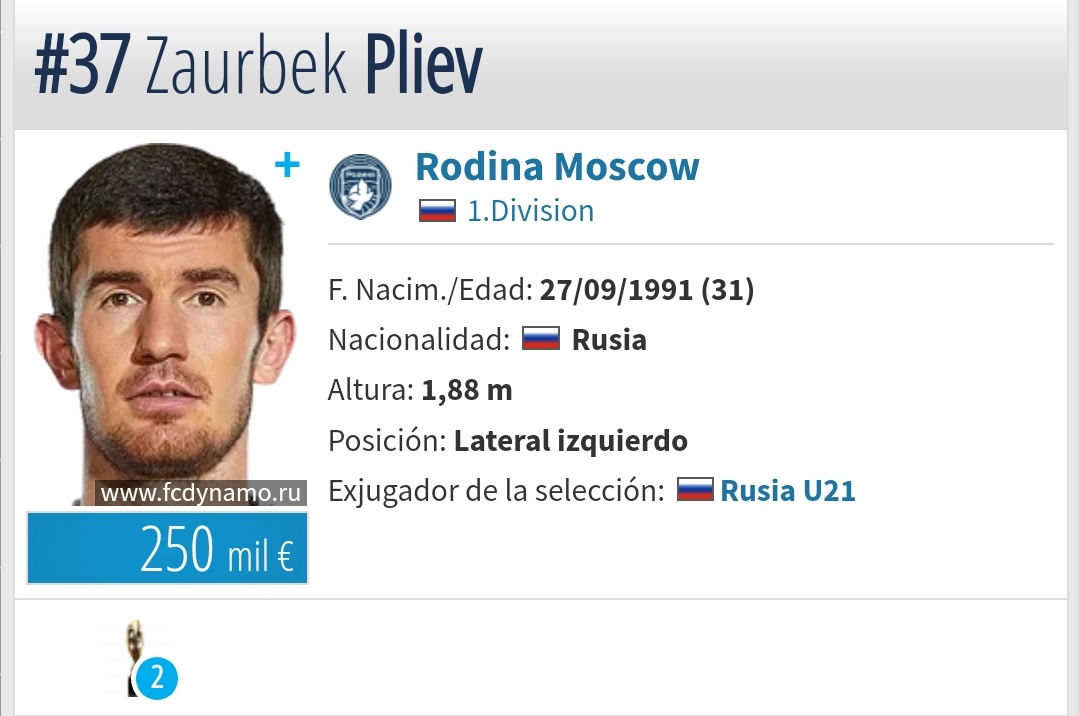 SeleccionK's tweet photo. Pliev juega actualmente en el Rodina de Moscú de la 2da división rusa donde comparte vestuario con el también Ruso-Kazajo Islamzhan Nasyrov, ambos juegan como Lateral Izquierdo pero Pliev es titular.
Siendo honesto, me quedo con el actual Lateral Izquierdo Yan Vorogovskiy. https://t.co/5K5hcCGoGH
