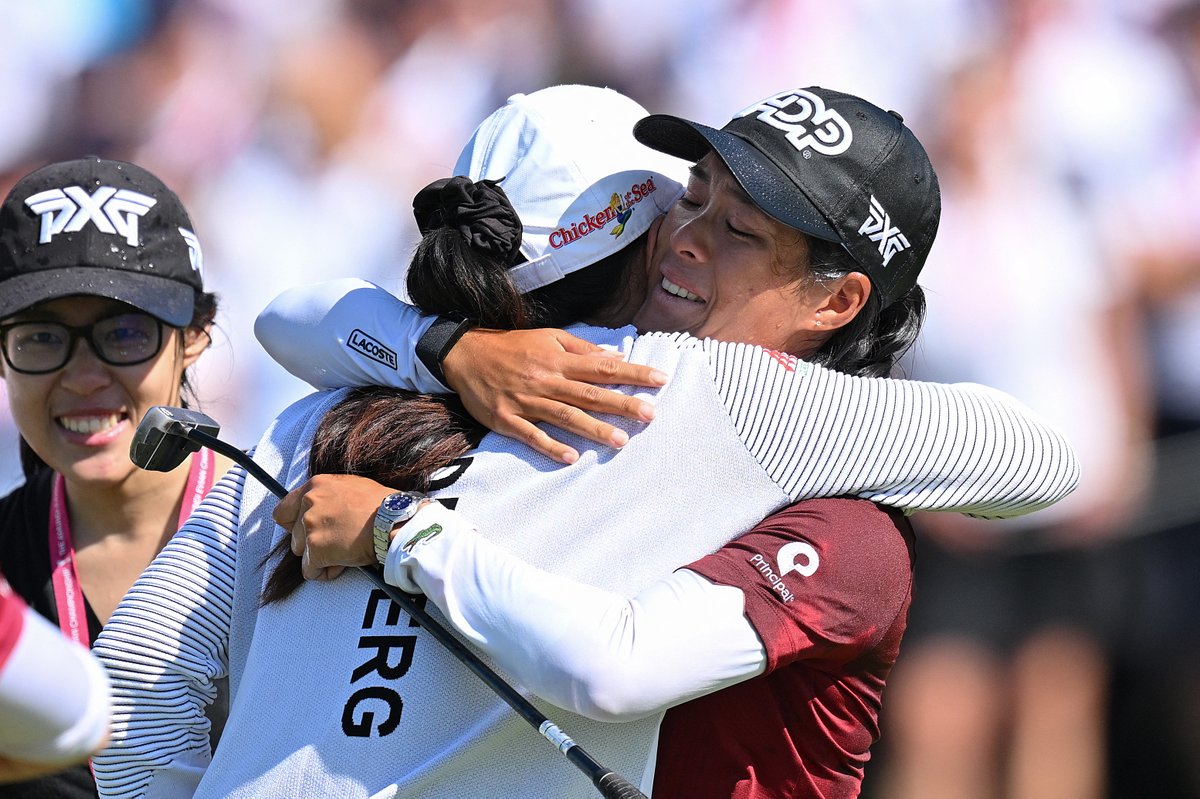 Quelles émotions avez-vous ressenti dimanche soir, lorsque <a href="/celineboutier/">Céline Boutier</a> a rentré son dernier putt ? 
#golf #ffgolf <a href="/EvianChamp/">The Amundi Evian Championship</a>