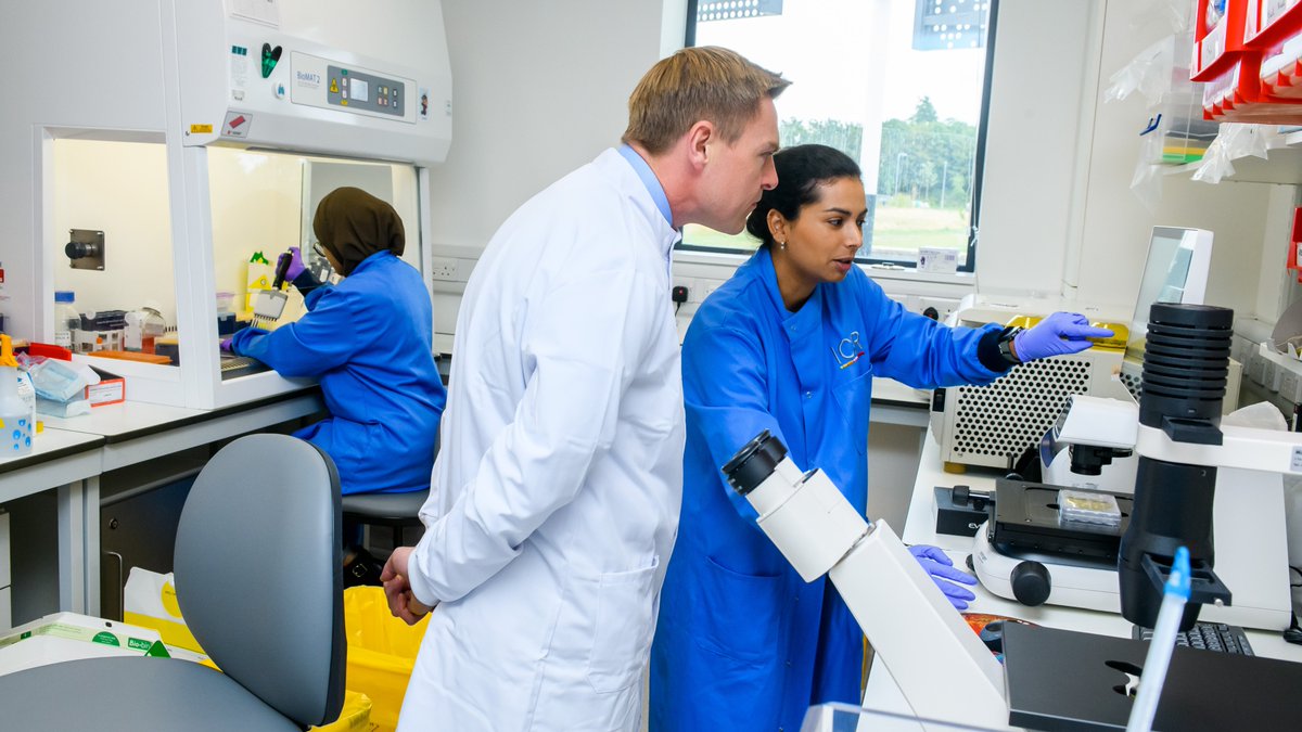 ICR_London's tweet photo. Yesterday, we were glad to welcome Health Minister @willquince to our #Sutton site - home of the ICR, @royalmarsdenNHS, and the #LondonCancerHub (@SuttonCouncil).

🤝Together, with our partners, we will #DefeatCancer. https://t.co/iD30V9oTV3
