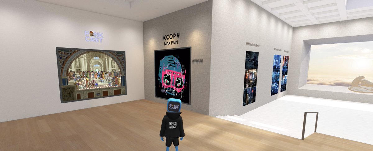 punkcastxyz's tweet photo. gm!
Take stroll around @Cologne_Dude 's Gallery.
Surrounded by masterpieces! 🧡🧡🧡 🤘🤘🤘
@XCOPYART @IDerech @polygonyogurt
#TheSchoolOfPixels #ClassOf69 #PunkCast
Link Below: 👇 https://t.co/FWTIgyhz9m