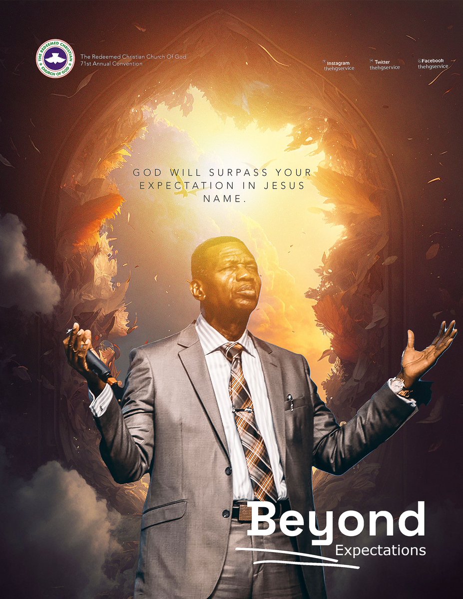 GOD WILL SURPASS YOUR EXPECTATIONS IN JESUS NAME.
#BeyondExpectations