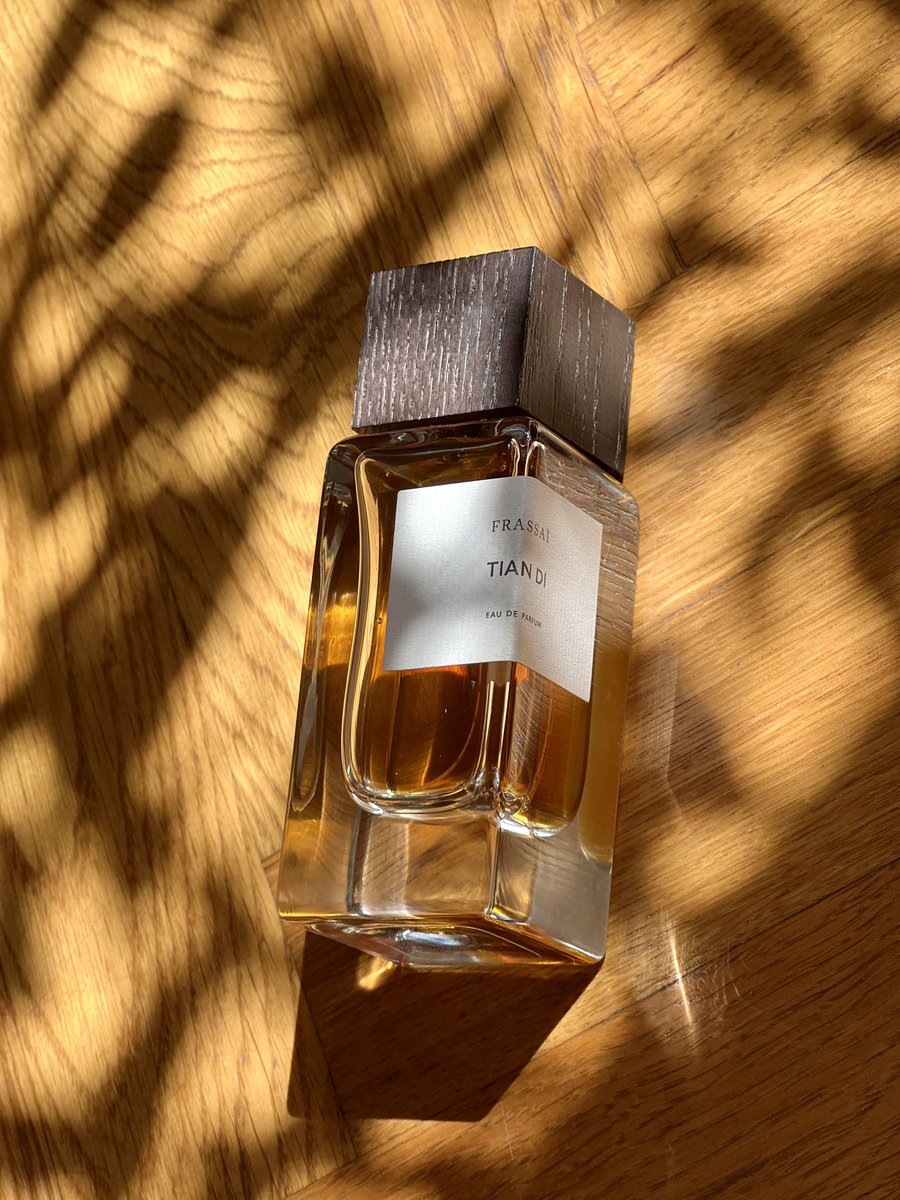 frassai's tweet photo. A ritual for the senses, embodied in earthy incense, rich green flowers, peach elixir, and calming woods. #frassai #tiandi https://t.co/62slv1meMM https://t.co/7m8pByk5NJ