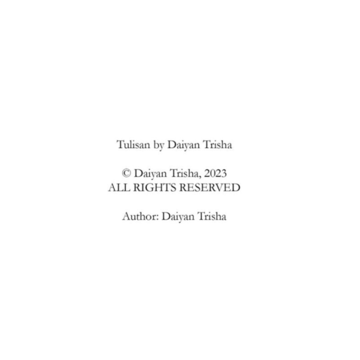Daiyan Trisha tweet media