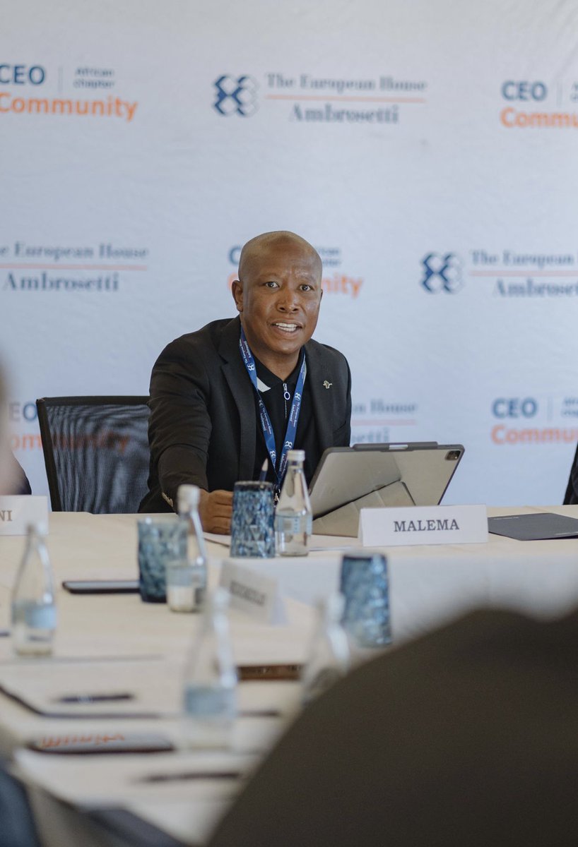 OptimizeAgency's tweet photo. "Conviction and commitment is how the Economic Freedom Fighters #EFF has managed to achieve what it has in the past 10 years.“ - #JuliusMalema
@Ambrosetti_ @Julius_S_Malema @EFFSouthAfrica
#CEOCommunity #AfricanChapter #Africa #Leaders #EFF #Business https://t.co/1VAP7udOeG