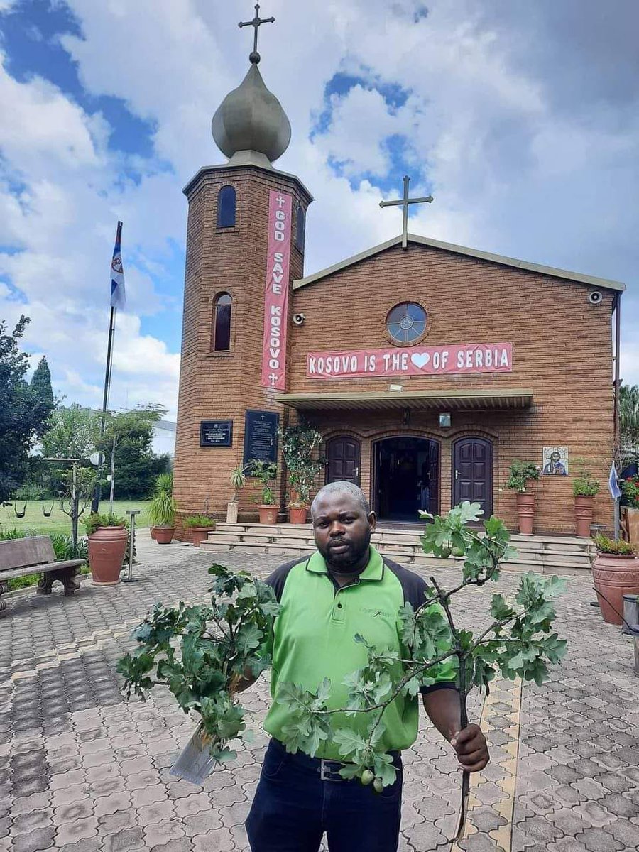 Православље у Африци и иста порука: 
Боже чувај Косово и Косово је Србија!