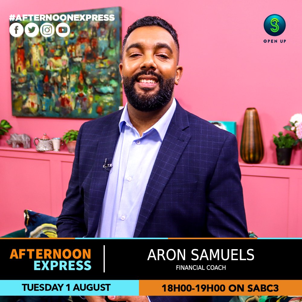 AfternoonChat's tweet photo. Financial Coach Aron Samuels equips us with practical family finance tips 💸 #AfternoonExpress https://t.co/Oa7gMjQU86