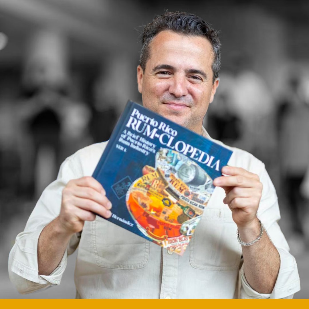 We salute our very own Fede Hernandez for this marvelous achievement, launching his book called Puerto Rico Rum-Clopedia.

Puerto Rico’s Rum Industry has been a fundamental economical engine for the island, and Fede knows it better than anyone.
<a href="/therumlab/">TheRumLab</a>

#rum #society #rhum