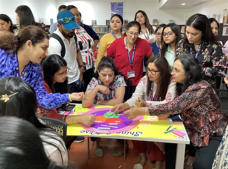 EalTbs's tweet photo. Kickstarting 2023-24 Morning Briefings with a session on the varied #EALSupport @TBS_Delhi. https://t.co/vBgxFhsbBQ