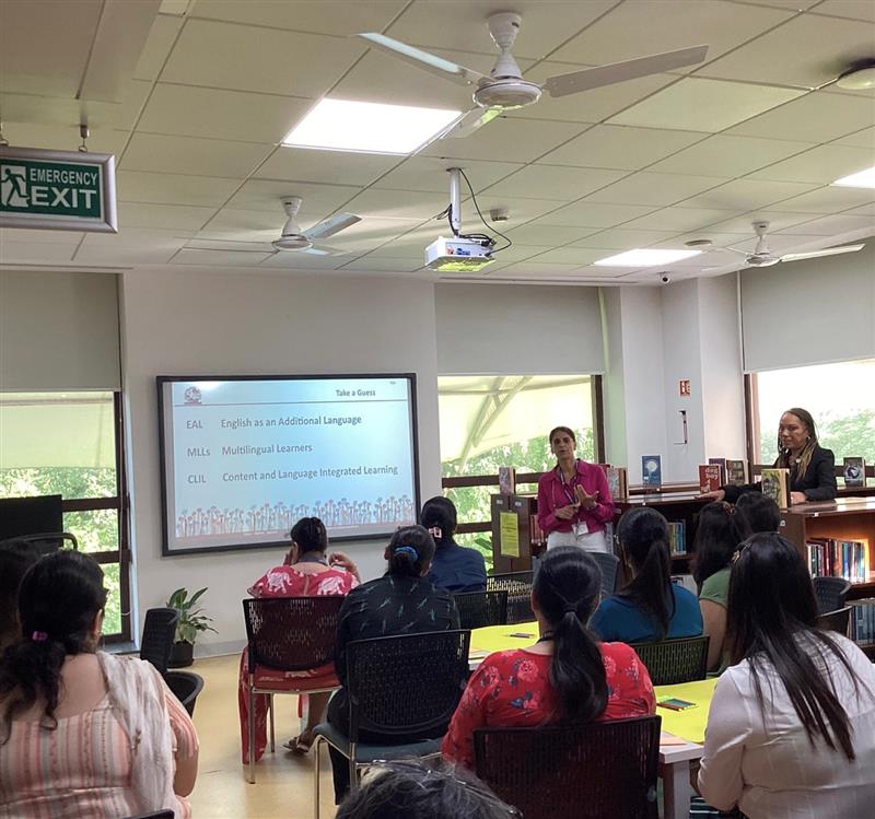 EalTbs's tweet photo. Kickstarting 2023-24 Morning Briefings with a session on the varied #EALSupport @TBS_Delhi. https://t.co/vBgxFhsbBQ
