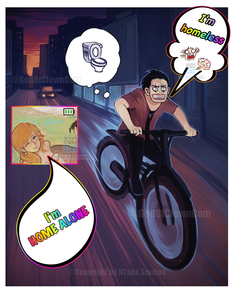 "She said I'm HOME ALONE" meme from @GodofClownCom 
#BossDat
#memeTheUltraClown #meme
#TheUltraClown #GodOfClownCom