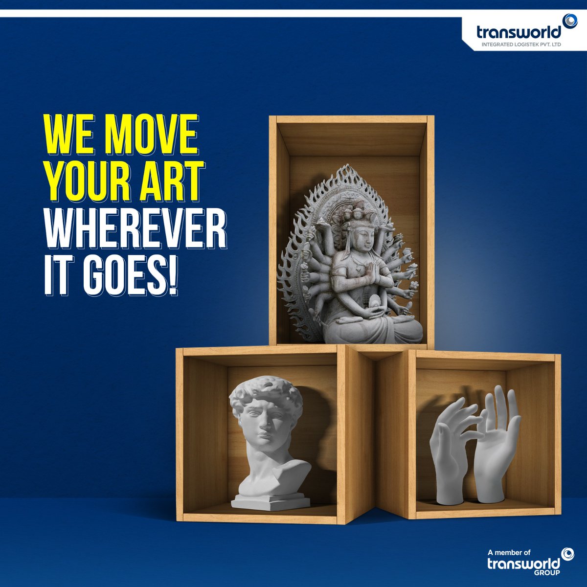 TransworldTweet's tweet photo. Wherever inspiration leads, we follow. Let our art logistics services bring your masterpieces to new horizons!

Know more: https://t.co/1PhiEssj0I

#TransworldGroup #ArtLogistics #MovingArt #CreativityUnbound #Logistics #Art https://t.co/sCKjLdH3OX