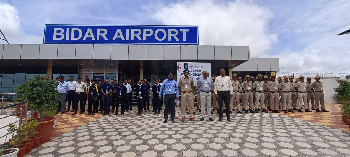 bhagwantkhuba's tweet photo. Congratulations to DG @BcasHq and @rajivraiblr for spearheading Aviation Security Culture Week nationwide with the theme "SEE IT.  SAY IT.  SECURE IT."! 
Raising awareness of aviation security is commendable, ensuring safe air travel for all. https://t.co/g5VKEYYCB0