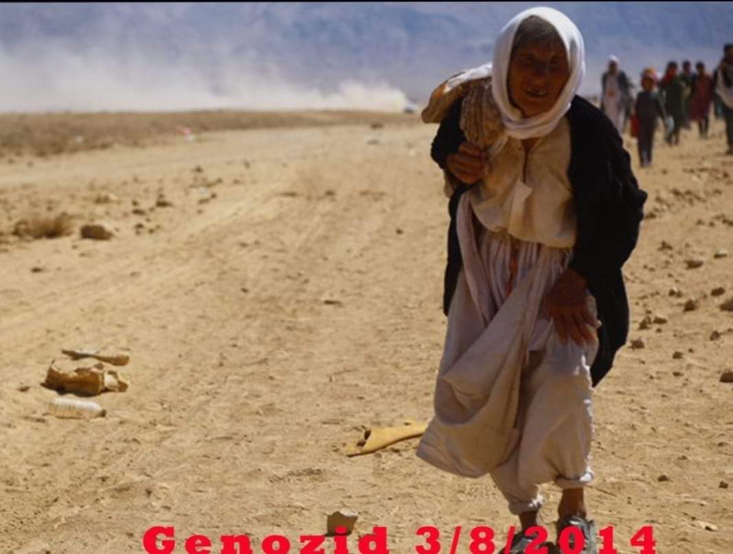 elyais2014's tweet photo. ٩ اعوام على ابادة الايزيديين ولم تتحقق العدالة   في كل عام نفس المؤتمرات التي تقيمها المنظمات المستفادة من الابادة ونفس الاشخاص والخطابات  .
يلبسون افخر الملابس والساعات ليظهروا للاعلام وهم كانوا اول الفارين مع المنظومة العسكرية التي انسحبت فجر ٣.٨.٢٠١٤.
#الابادة_الايزيدية https://t.co/nX9AnQ9gmr