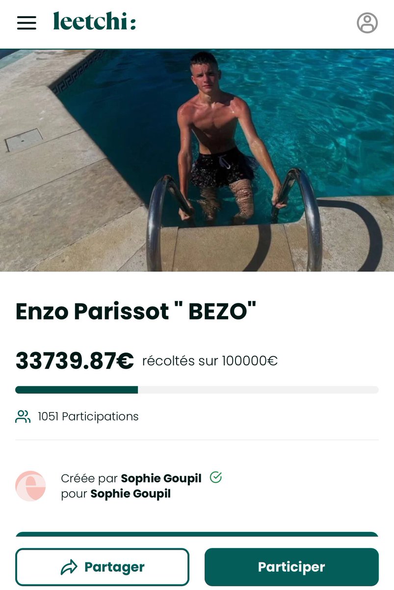 La cagnotte pour la #JusticePourEnzo vient de rouvrir ! 
Je compte sur vous pour ♻️RT♻️ le lien suivant un maximum 

👉🏼 leetchi.com/fr/c/enzo-pari… (avec le hastag si possible) 

Merci à tous 😽