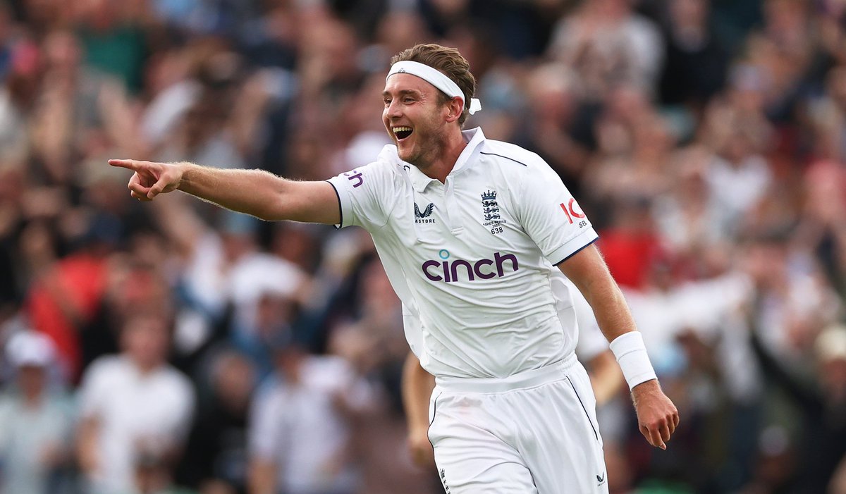 If someone asks you about successful career then your answer must be: "a batsman hit you six sixes in an over and you end your career with 604 test &amp; overall more than 800 wickets then this is the best definition of success." <a href="/StuartBroad8/">Stuart Broad</a> <a href="/ECB_cricket/">England and Wales Cricket Board</a> #Ashes2023 #AUSvENG