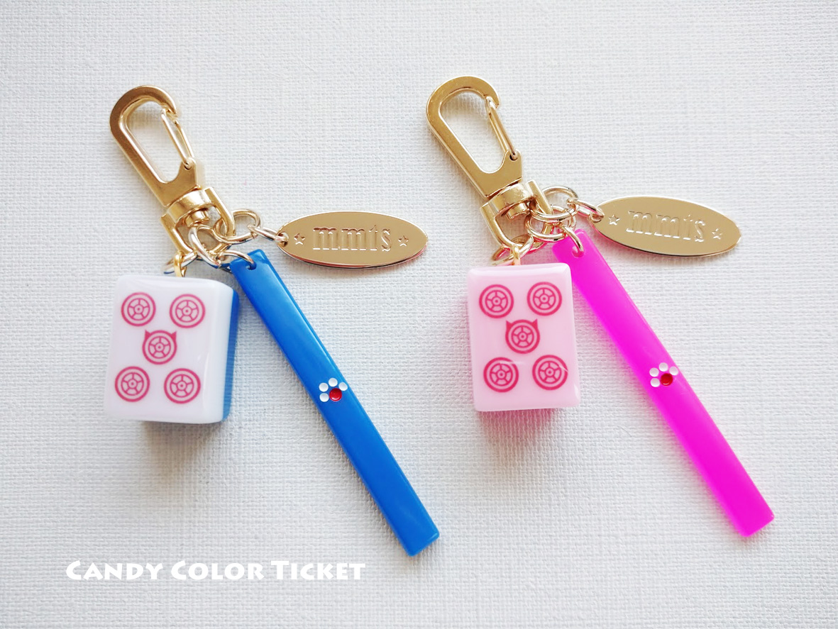 mmts×CANDY COLOR TICKET カンカラチケット バッグチャーム mmts×CANDY COLOR TICKET カンカラチケット バッグチャーム 【公式通販】