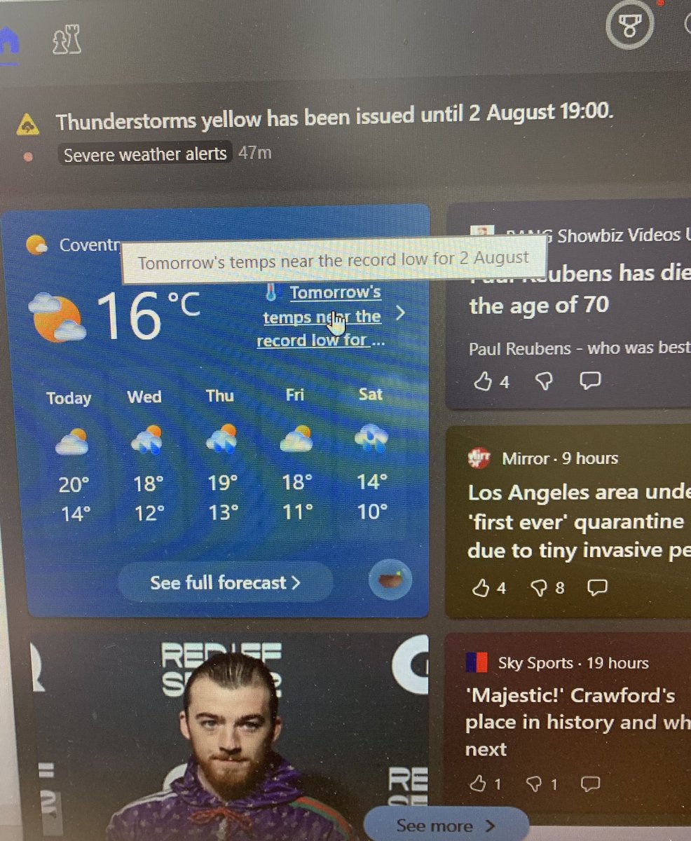 Idonotconsent6's tweet photo. Damn that climate change! Near record temperatures for Coventry tomorrow! Record low…
#GlobalFreezing https://t.co/PGt0ybT6XL