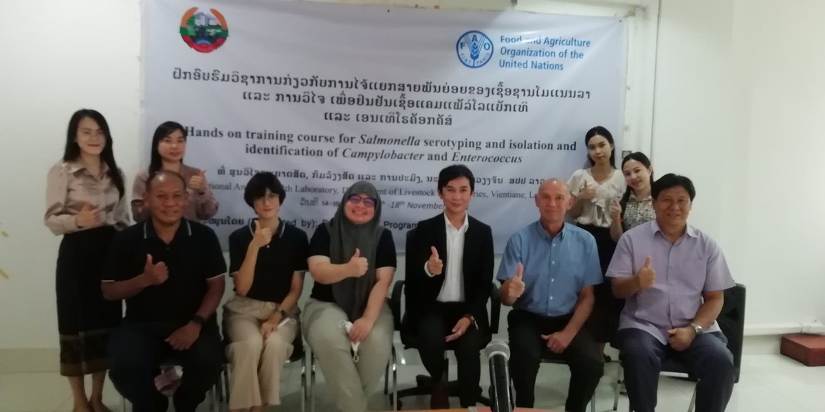 FAO ECTAD worked with the Faculty of Veterinary Science, Chulalongkorn University Veterinary to assess the National Animal Health Laboratory’s capacity in four key provinces. With FAO’s Assessment Tool for Laboratories and AMR Surveillance Systems, gaps were identified.