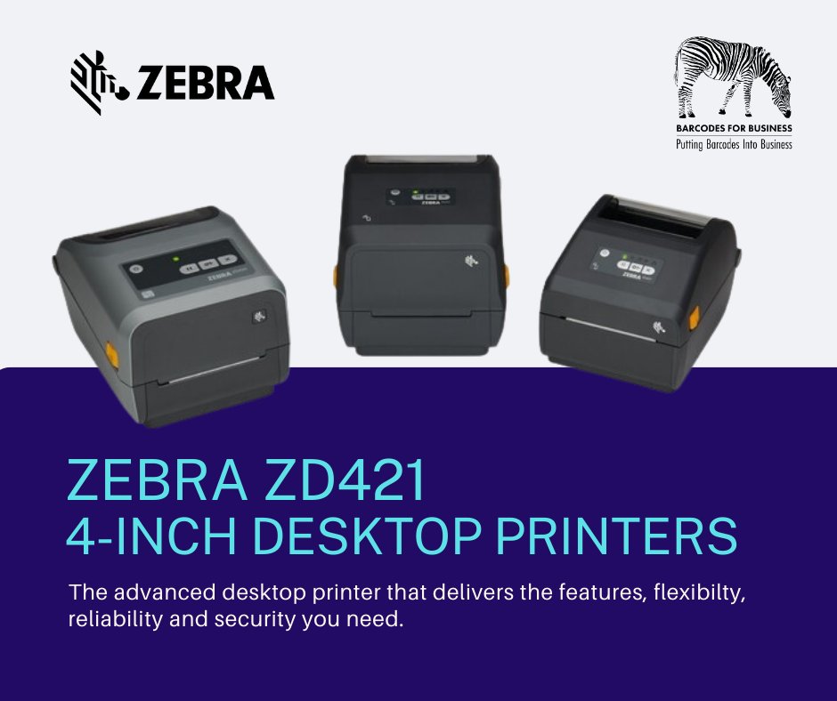 barcodes4bus's tweet image. #ZebraZD421 #DesktopPrinters #Productivity #Efficiency #PrintingSolution #BarcodePrinting #LabelPrinting #ZebraTechnologies #OfficeEssentials #SmallBusinessSolutions