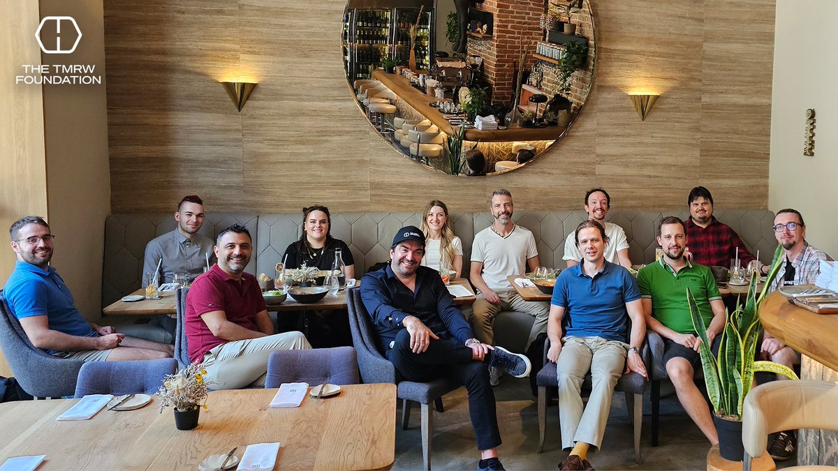 The TMRW Foundation (@tmrwfoundation) on Twitter photo Hello Budapest! Our Founder and CEO <a href="/RealtimeCevat/">Cevat Yerli</a> as well as Chief of Staff <a href="/serhat_bekdemir/">Serhat Bekdemir</a> paid a visit to our office in the Hungarian capital last week. Our team here primarily has a tech focus and could share the latest developments during a roundtable meeting. Everyone met Hello Budapest! Our Founder and CEO <a href="/RealtimeCevat/">Cevat Yerli</a> as well as Chief of Staff <a href="/serhat_bekdemir/">Serhat Bekdemir</a> paid a visit to our office in the Hungarian capital last week. Our team here primarily has a tech focus and could share the latest developments during a roundtable meeting. Everyone met