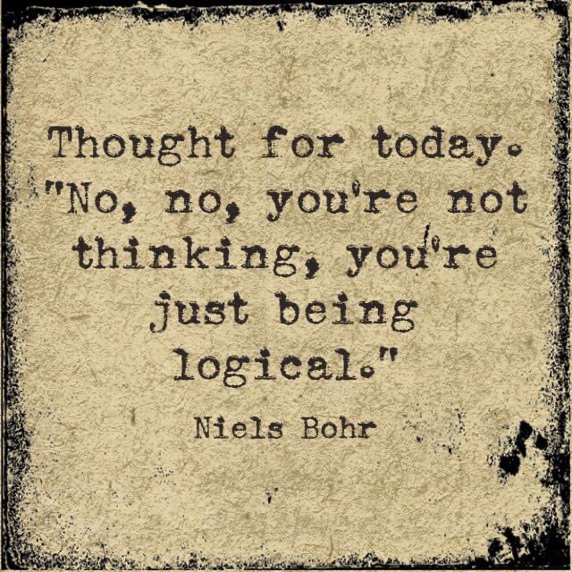 fayaz_king's tweet photo. 💡"No, no, you're not thinking, you're just being logical." - Niels Bohr. Time to step out of our logical comfort zones and ignite creativity for breakthrough success. Let's dare to be bold, and new. 🚀 #Creativity #BreakthroughSuccess 🧵 https://t.co/2oVI27xcts