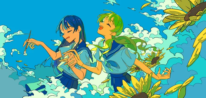 光の差す方へ歩いて行こう  #Adoart