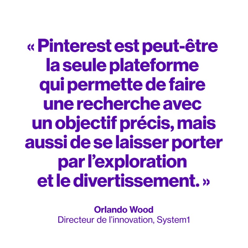 PinterestFR's tweet photo. Les émotions sont essentielles dans la publicité. Nous avons fait équipe avec @System1Research pour le prouver. Nos recherches ont trouvé que quand les annonces numériques trouvent un équilibre entre émotion et raison, elles sont plus efficaces pour générer de l'action.