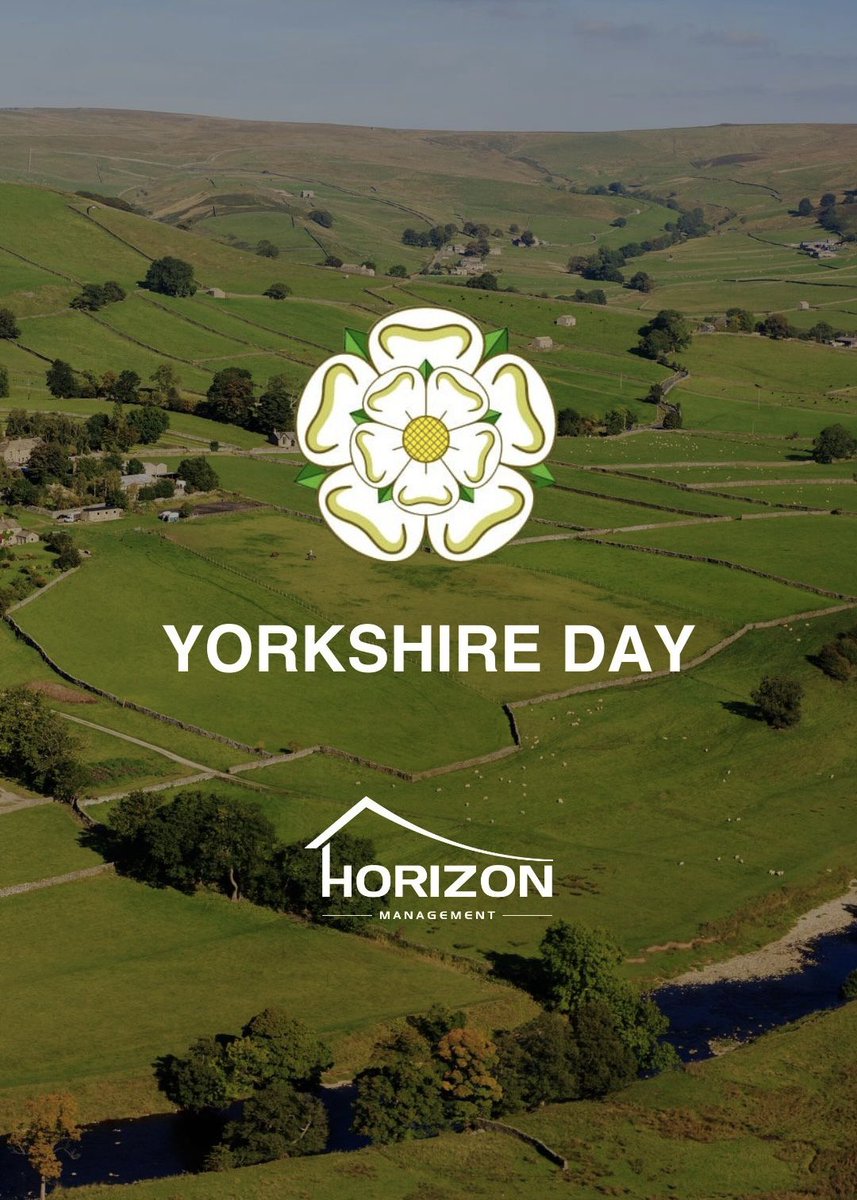Happy Yorkshire Day🤍

#yorkshireday #horizonmanagement #southyorkshire #happyyorkshireday
