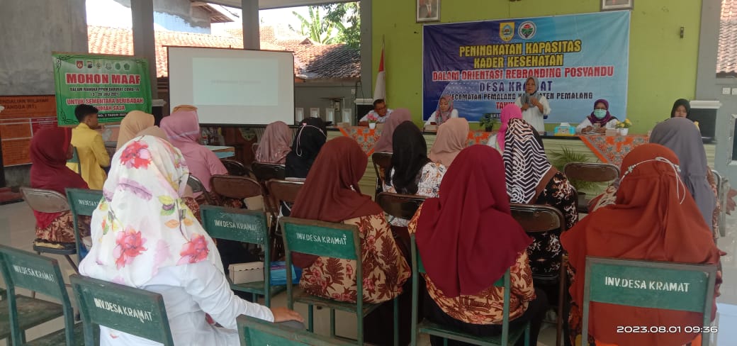 DesakramatP's tweet photo. Peningkatan Kapasitas Kader Kesehatan Dalam Orientasi Berbanding Posyandu Desa Kramat Kec./Kab. Pemalang. https://t.co/N3HWnDEHxg
