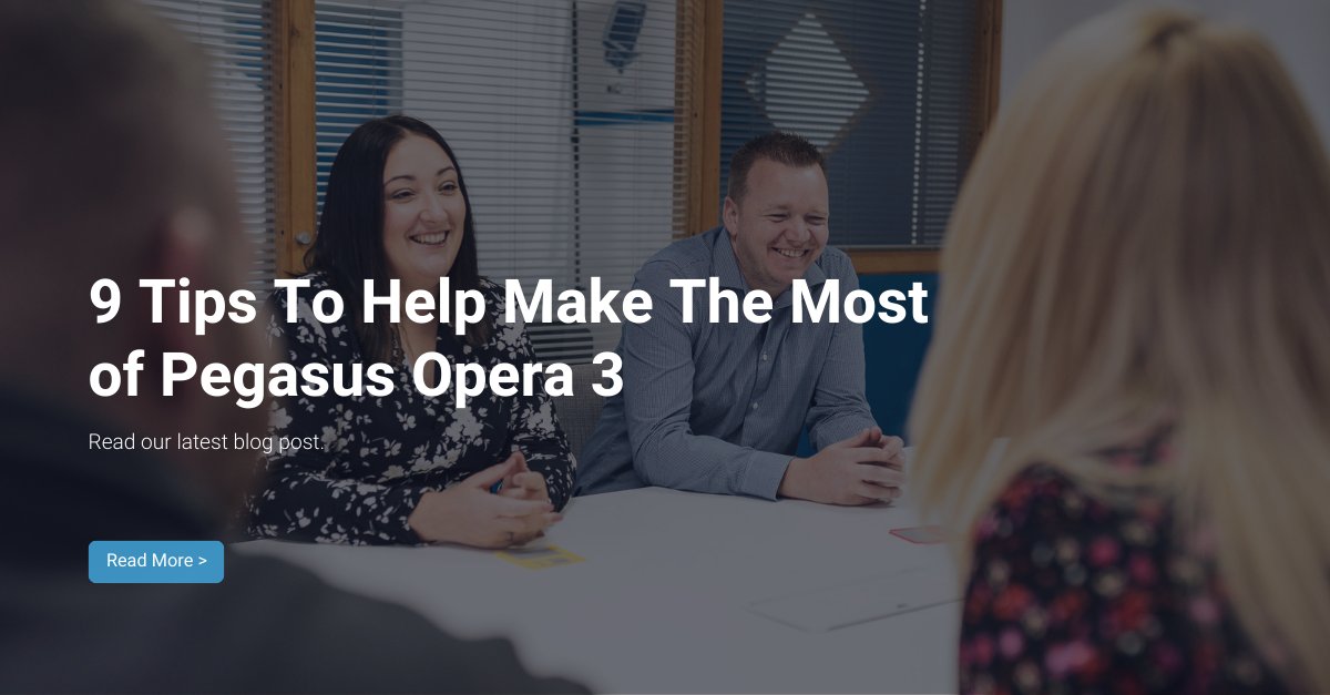 KAMComputers's tweet photo. We asked our Senior Software Support Specialist, Louise, for some of her favourite Pegasus Opera 3 hints and tips, which you can read about here: https://t.co/7OQMOIf3Ka https://t.co/I2krJ3Xrix