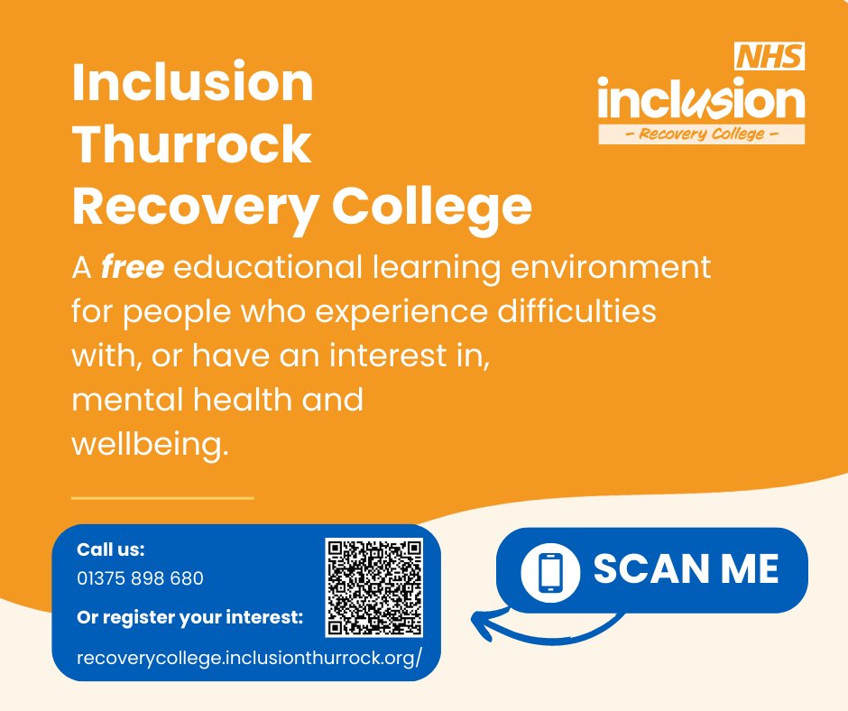 Mid and South Essex Recovery College tweet media