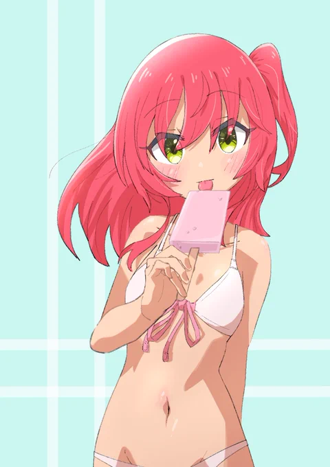 日焼け喜多ちゃんの全体図 #ぼっち・ざ・ろっく