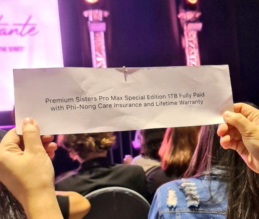 It's ok I'll go back to the Sister Premium Pro Max again 😂