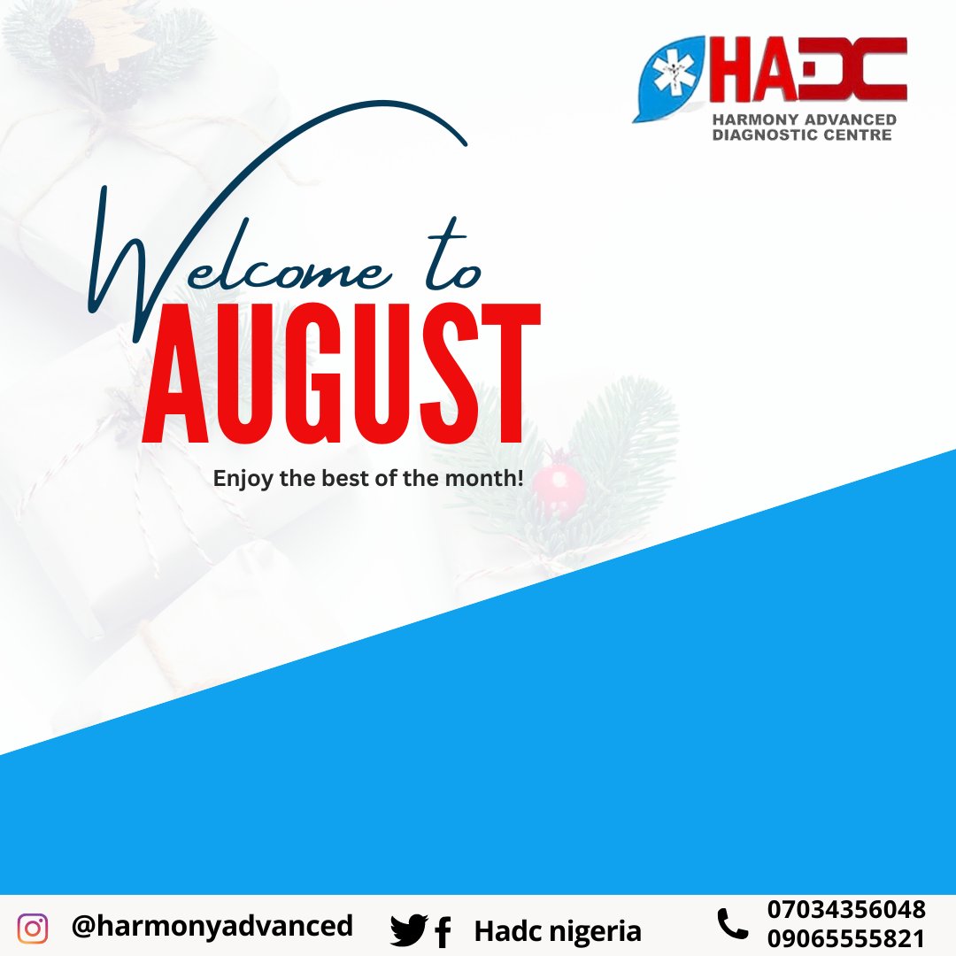 HadcNigeria's tweet photo. Happy new month. https://t.co/UAyTw1ow2u