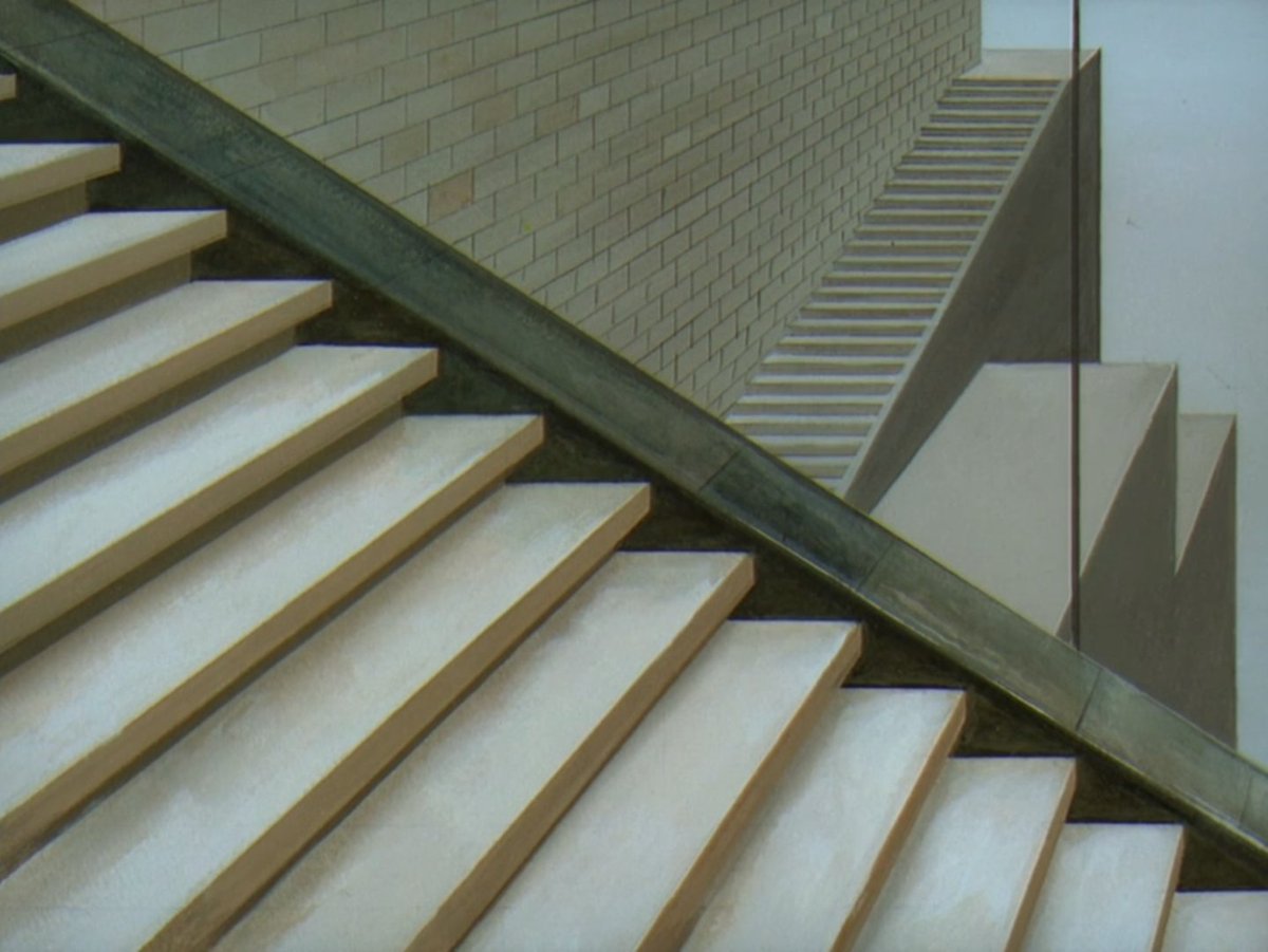 whatisalt236's tweet photo. J'ai récemment revu le Roi et l'Oiseau que j'ai du voir UNE fois il y a 37 ans... 

Je crois avoir trouvé d'où proviennent mes obsessions inexplicables pour les architectures impossible et les châteaux-labyrinthes vertigineux. 

(Décors peints de Paul Grimault) https://t.co/klCeCZFp0s