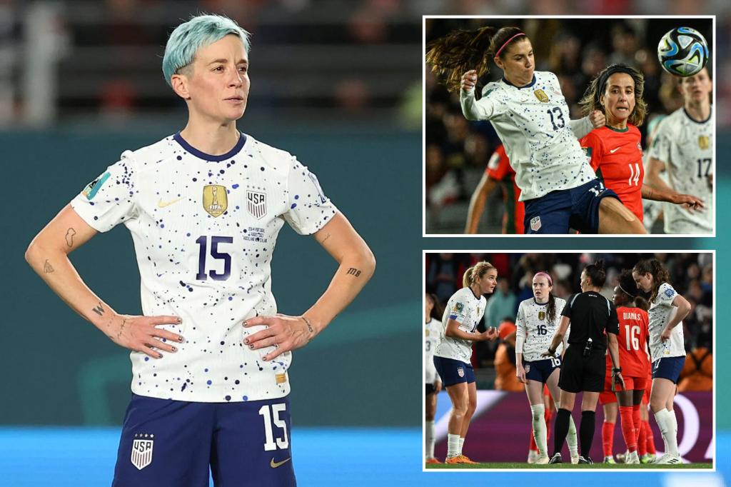 nypost's tweet photo. USWNT barely advances at World Cup with ugly scoreless tie vs. Portugal https://t.co/yx7twcsdFL https://t.co/9F95wLXQTT