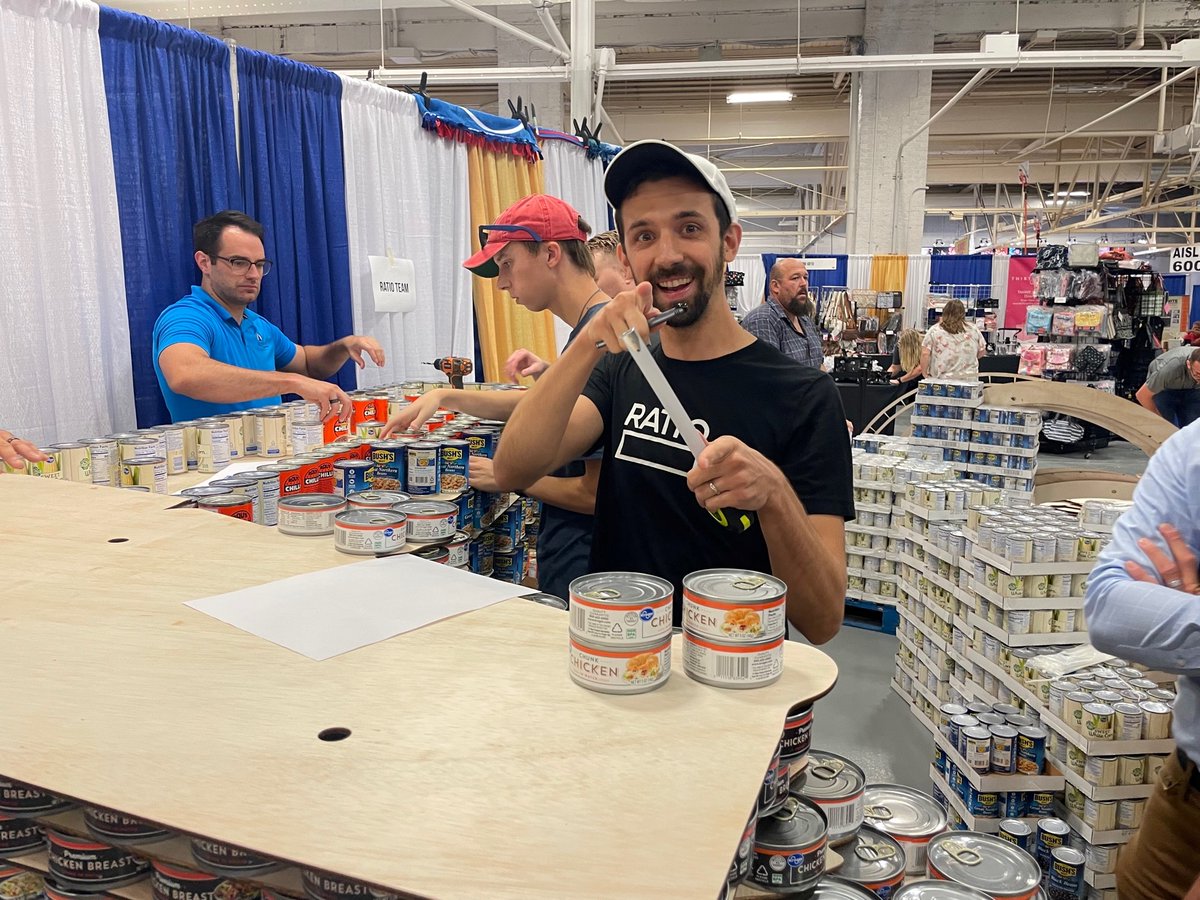 Check out the incredible work from our RATIO team at this year’s <a href="/Canstruction/">Canstruction Global Headquarters</a> at the Indiana State Fair! All 7800 cans used will be donated to <a href="/GleanersFBIndy/">Gleaners Food Bank of Indiana</a>. Great job to all the participants this year.

Be sure to stop by and vote for your favorite!

#CANstruction2023
