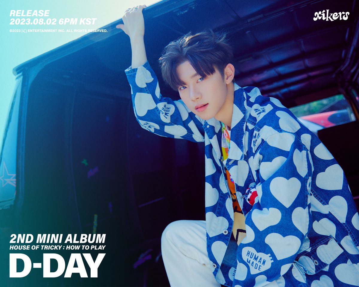 xikers_official's tweet photo. [📷] xikers - 'HOUSE OF TRICKY : HOW TO PLAY' D-DAY POSTER '현우(HYUNWOO)'
 
RELEASE 2023. 08. 02 6PM(KST) 
 
#xikers #싸이커스 #현우 #HYUNWOO #D_DAY #2NDMINIALBUM #HOUSE_OF_TRICKY #HOW_TO_PLAY #KQ https://t.co/4a9lwwSewD