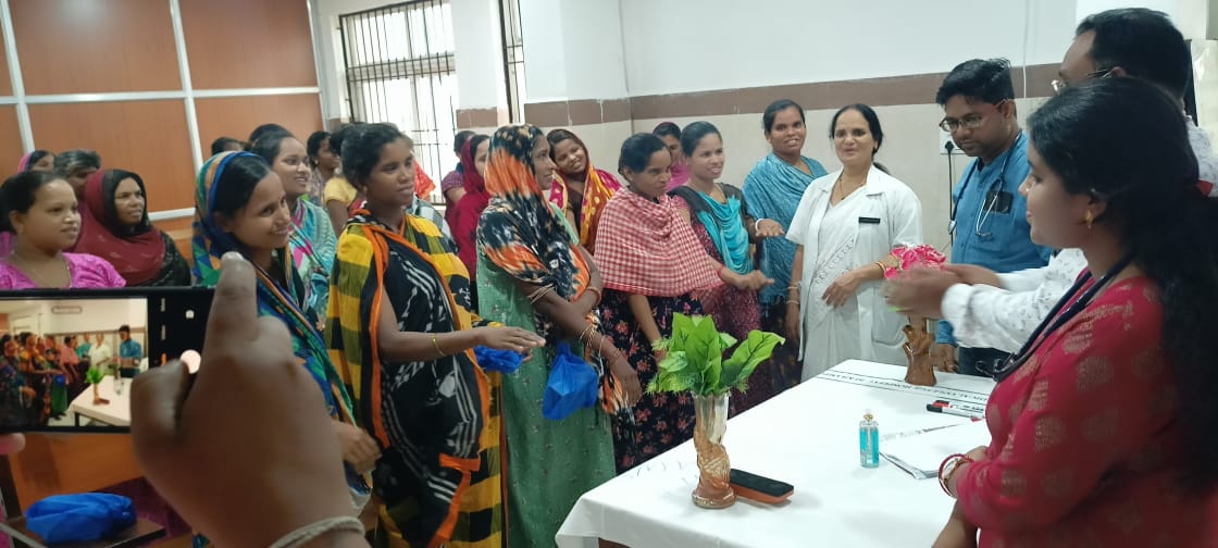 World breast feeding week celebration at M.K.C.G Medical College and Hospital#@ from date 1st of August to 7th,2023